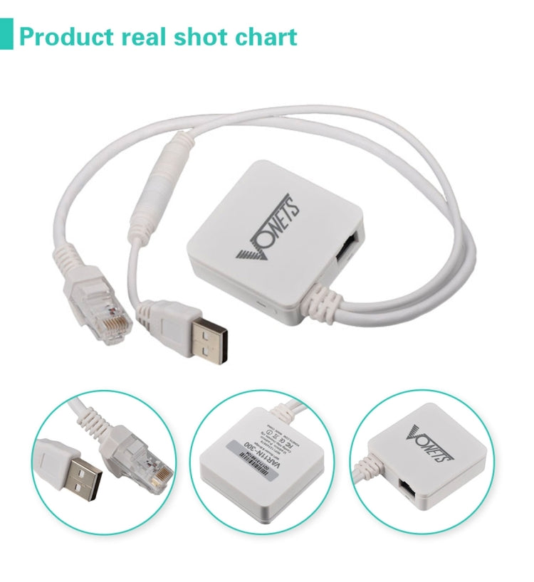 VONETS VAR11N-300 Mini repetidor WiFi de 300Mbps, enrutador y puente, compatible con 802.11N, VAR11N-300