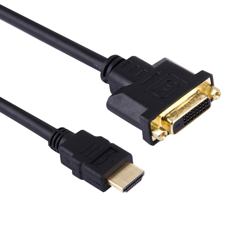 Cable adaptador HDMI macho a 24+1 DVI hembra de 30 cm, Length: 30cm