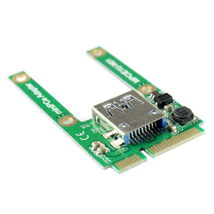 Mini PCI-E Ranura para tarjeta Expansión MPCIE a USB 2.0 Adaptador de interfaz Tarjeta vertical