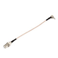 Cable CRC9 macho a F hembra de 15 cm, CRC9 Male to F Female