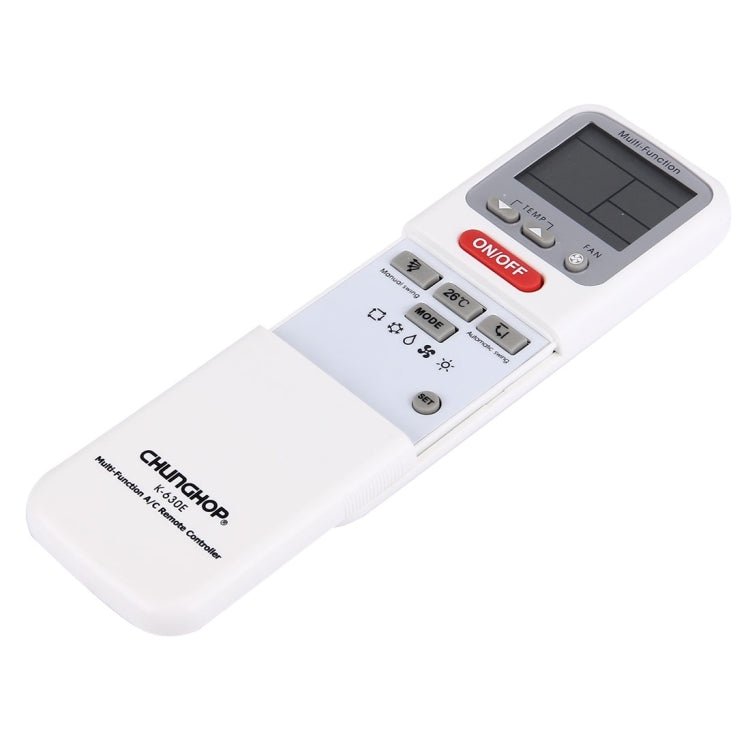Mando a distancia universal LCD para aire acondicionado CHUNGHOP K-630E, K-630E