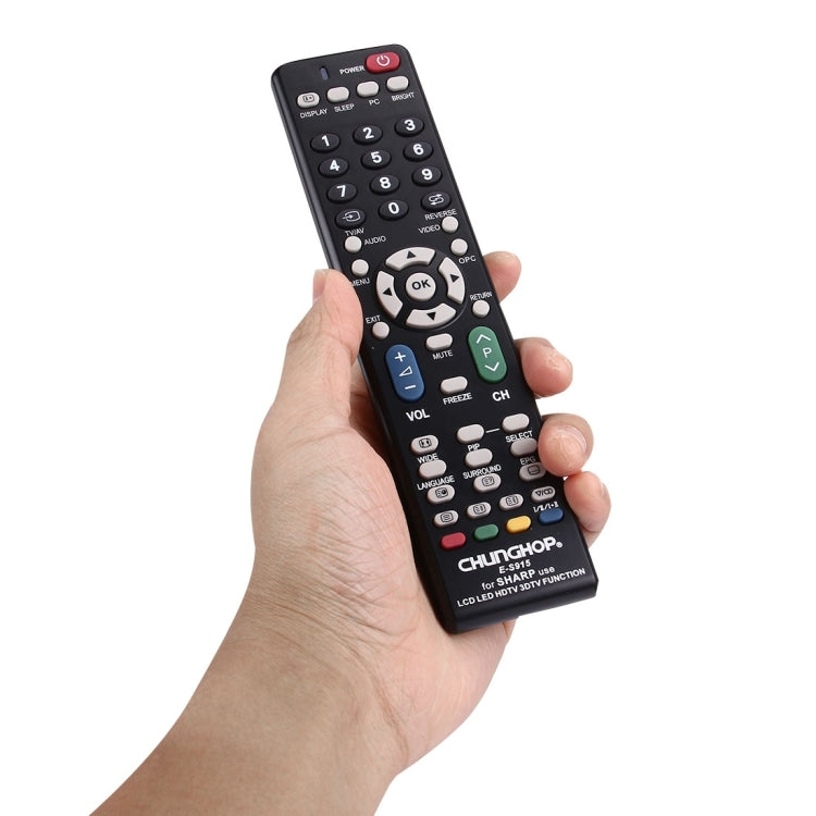 Mando a distancia universal CHUNGHOP E-S915 para SHARP LED TV / LCD TV / HDTV / 3DTV, for SHARP TV