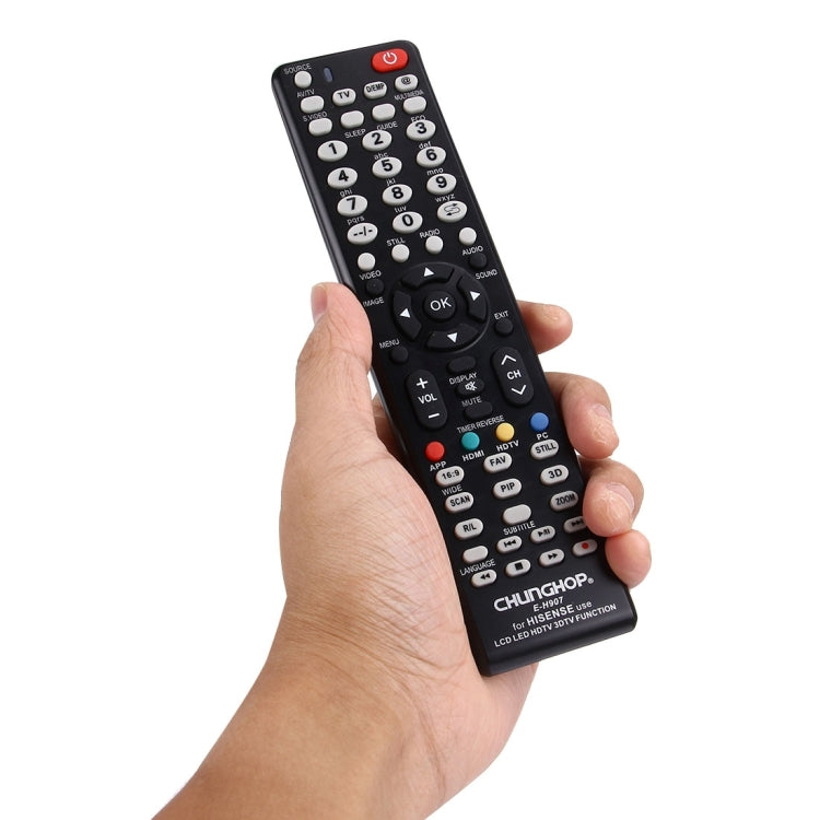 CHUNGHOP E-H907 Mando a distancia universal para HISENSE LED LCD HDTV 3DTV, for HISENSE TV