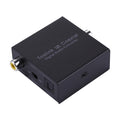 NK-Q7 Tendak óptico SPDIF Toslink a Coaxial/Coaxial a óptico SPDIF Toslink bidireccional Swtich convertidor de Audio Digital de 2 vías, SPDIF to Coaxial