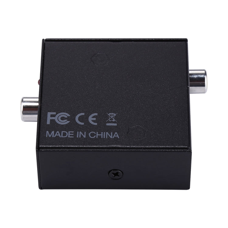 NK-Q7 Tendak óptico SPDIF Toslink a Coaxial/Coaxial a óptico SPDIF Toslink bidireccional Swtich convertidor de Audio Digital de 2 vías, SPDIF to Coaxial