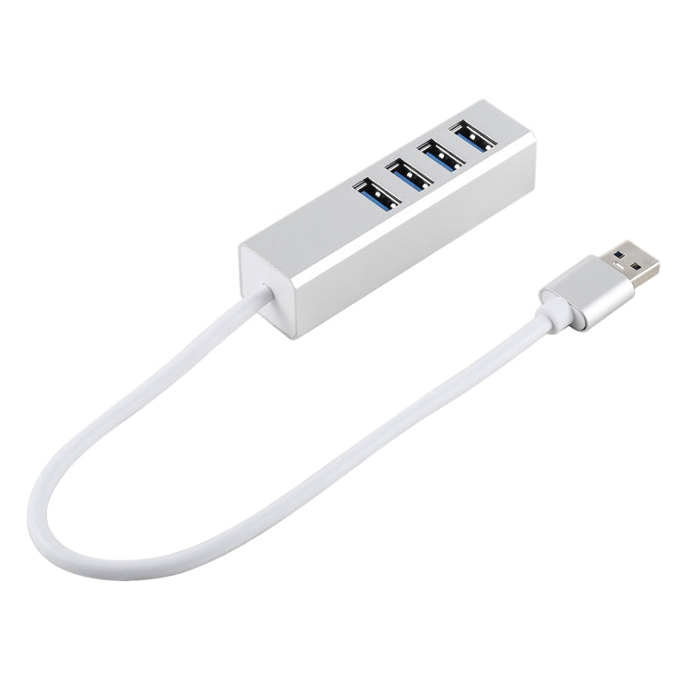 HUB USB 3.0 de 4 puertos de alimentación auto/bus de súper velocidad de 5 Gbps, USB