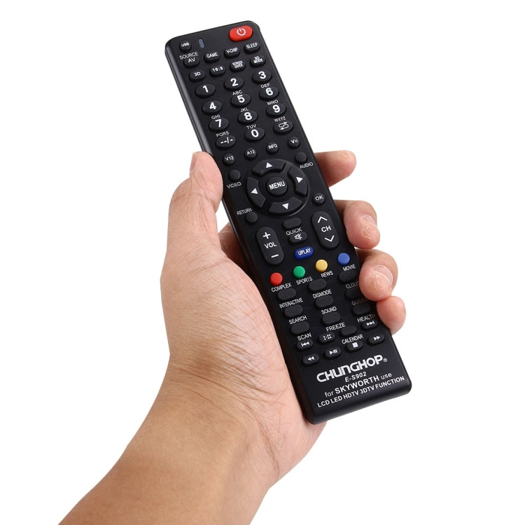 Mando a distancia universal CHUNGHOP E-S902 para SKYWORTH LED TV / LCD TV / HDTV / 3DTV, for SKYWORTH TV