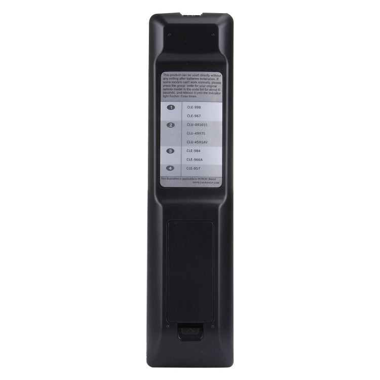 Mando a distancia universal CHUNGHOP E-H918 para HITACHI LED TV / LCD TV / HDTV / 3DTV, for HITACHI TV