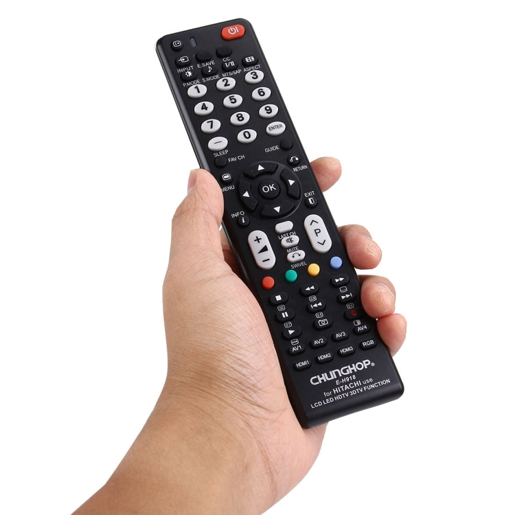 Mando a distancia universal CHUNGHOP E-H918 para HITACHI LED TV / LCD TV / HDTV / 3DTV, for HITACHI TV