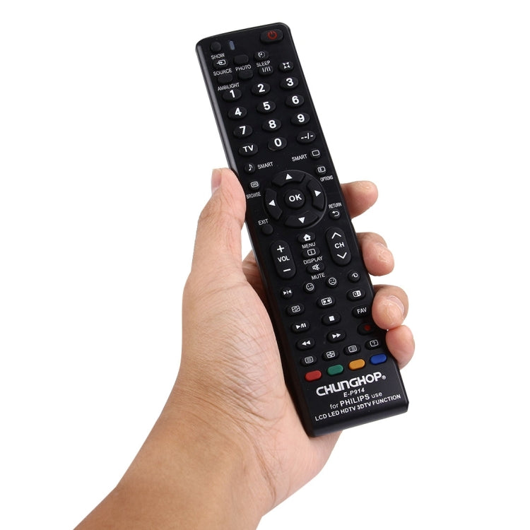 CHUNGHOP E-P914 Mando a distancia universal para PHILIPS LED LCD HDTV 3DTV, for PHILIPS TV