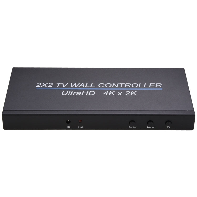 BT14 Ultra HD 4K x 2K 2X2 HDMI TV Controlador de pared Procesador de empalme multipantalla, Ultra HD 4K x 2K