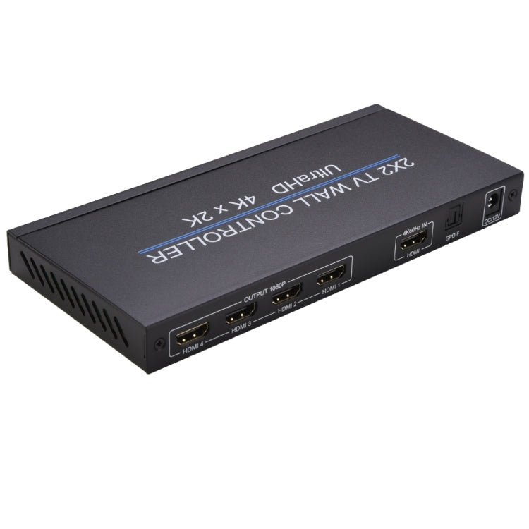 BT14 Ultra HD 4K x 2K 2X2 HDMI TV Controlador de pared Procesador de empalme multipantalla, Ultra HD 4K x 2K