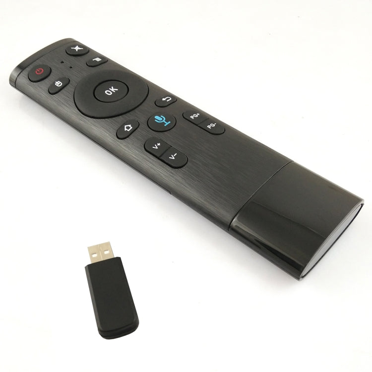 Q5 2.4G RF 3D Cepillado Moda Sentido Universal Versión de Voz Air Mouse Control Remoto