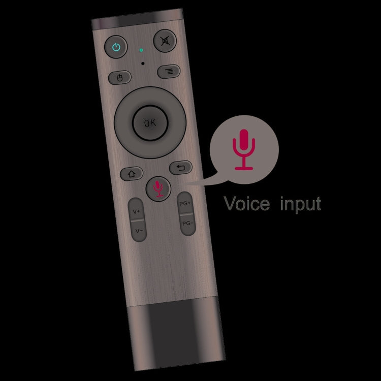 Q5 2.4G RF 3D Cepillado Moda Sentido Universal Versión de Voz Air Mouse Control Remoto