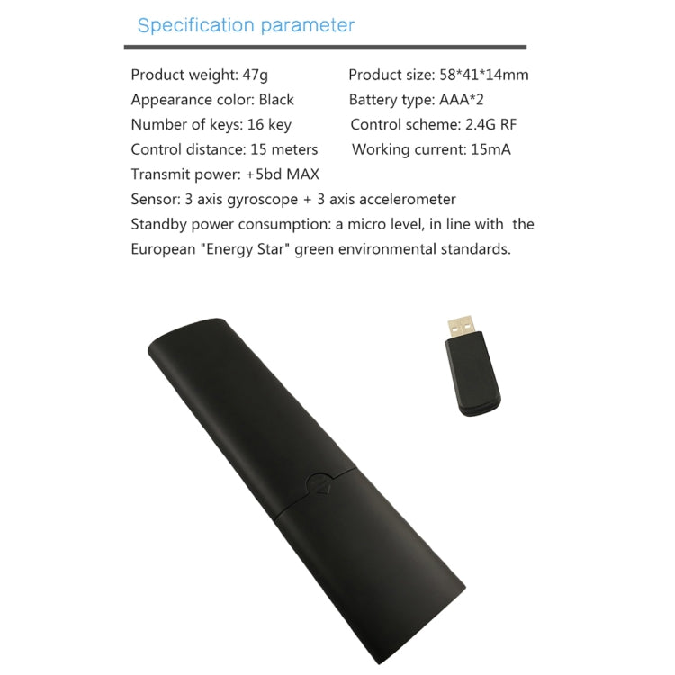 Q5 2.4G RF 3D Cepillado Moda Sentido Universal Versión de Voz Air Mouse Control Remoto