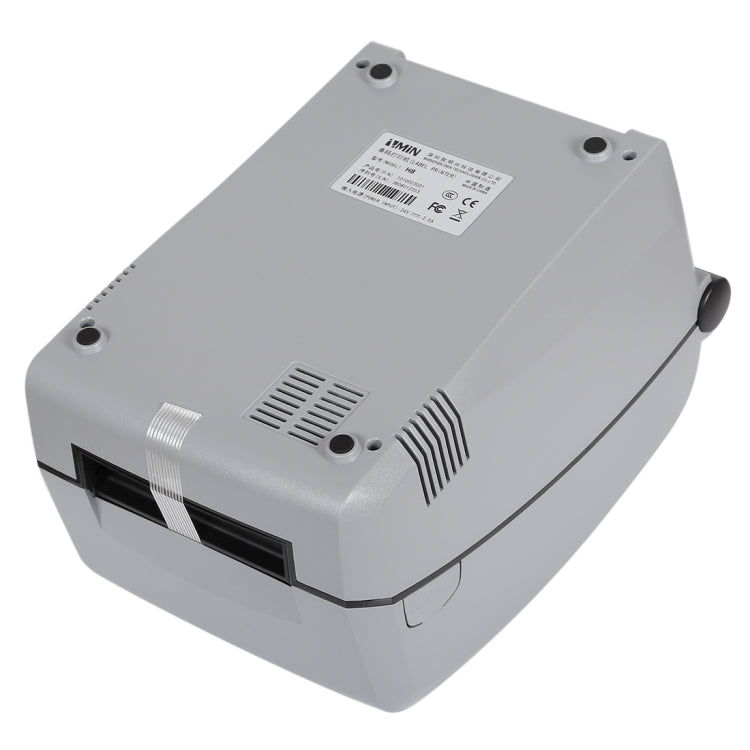 H8 Conveniente puerto USB Impresora de código de barras de calibración automática térmica Supermercado, tienda de té, restaurante, Tamaño máximo de papel térmico admitido: 57 * 30 mm