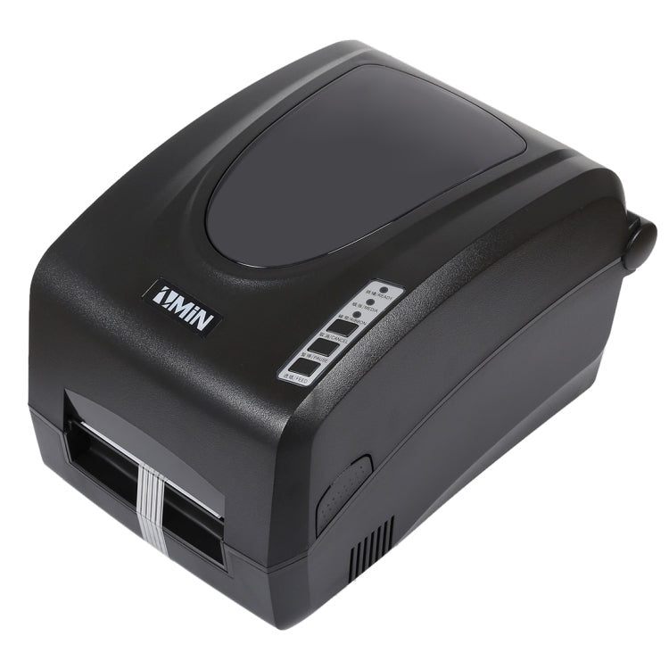 X1 Conveniente puerto USB Calibración automática térmica Impresora de códigos de barras Supermercado, tienda de té, restaurante, Tamaño máximo de papel térmico admitido: 57 * 30 mm