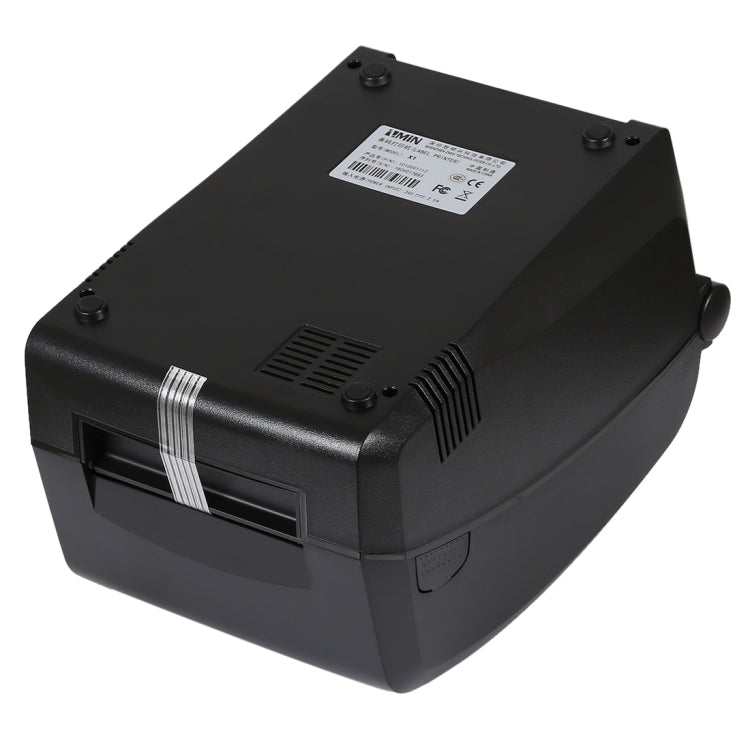 X1 Conveniente puerto USB Calibración automática térmica Impresora de códigos de barras Supermercado, tienda de té, restaurante, Tamaño máximo de papel térmico admitido: 57 * 30 mm