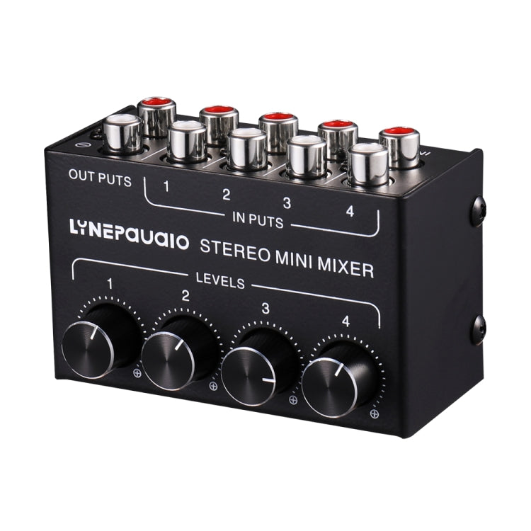 LINEPAUDIO B896 Mezclador pasivo de cuatro canales