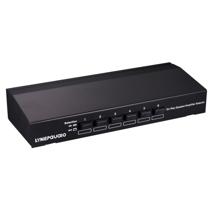 LINEPAUDIO B898 Altavoz estéreo de seis vías/amplificador comparador conmutador selectivo bidireccional