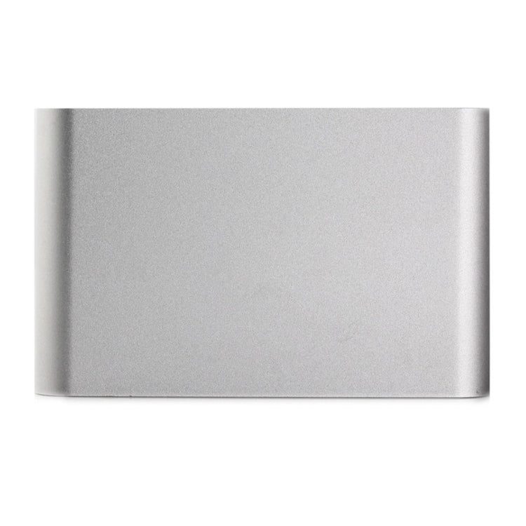 P27 Cubierta metálica Micro USB a HDMI + VGA HDTV Convertidor Adaptador AV digital, alimentación por EZCast, compatible con sistema iOS / Android / Windows