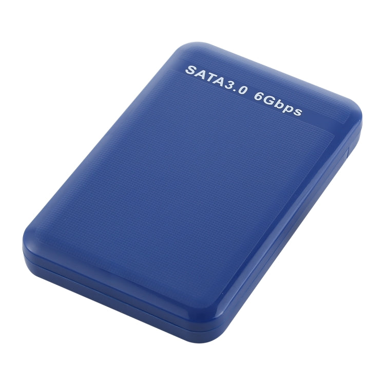 Caja HDD de 2,5 pulgadas, 6Gbps SATA 3,0 a USB 3,0, caja de unidad de disco duro, carcasa externa, Blue