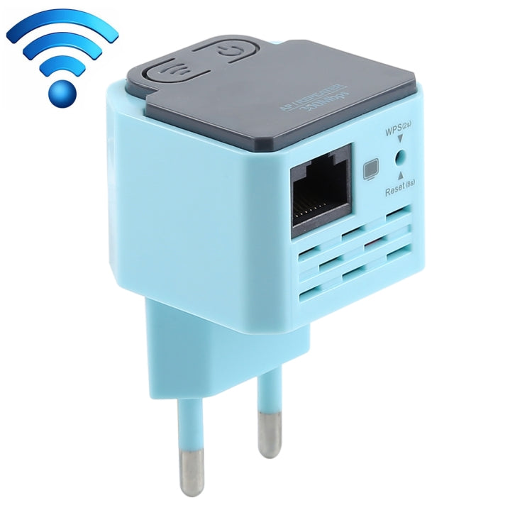 Amplificador de señal AP/repetidor inalámbrico de rango WiFi de 300Mbps, enchufe de la UE, WiFi Range AP