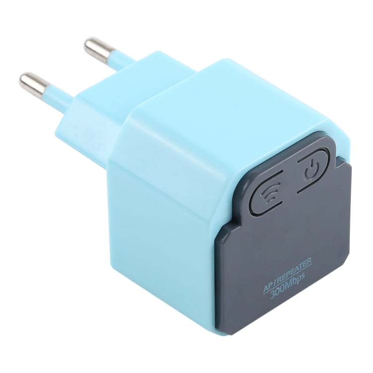 Amplificador de señal AP/repetidor inalámbrico de rango WiFi de 300Mbps, enchufe de la UE, WiFi Range AP