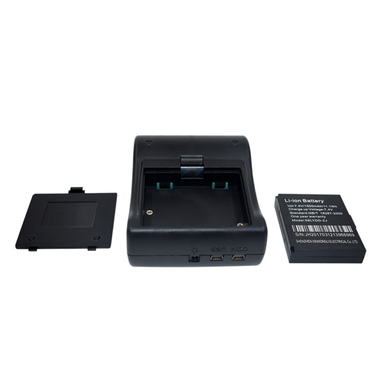 POS-5807 Impresora de tickets Bluetooth térmica portátil con puerto USB de 58 mm, tamaño máximo de papel térmico admitido: 57x50 mm