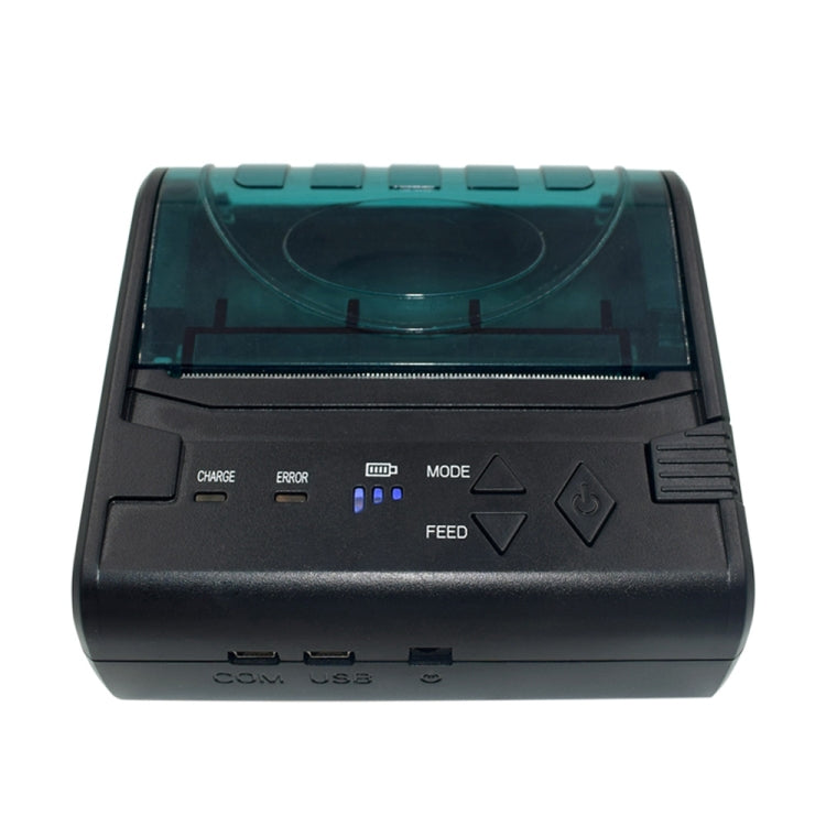 Impresora térmica portátil de tickets Bluetooth POS-8003, tamaño máximo de papel térmico admitido: 80x50 mm