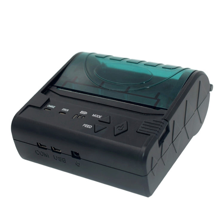Impresora térmica portátil de tickets Bluetooth POS-8003, tamaño máximo de papel térmico admitido: 80x50 mm