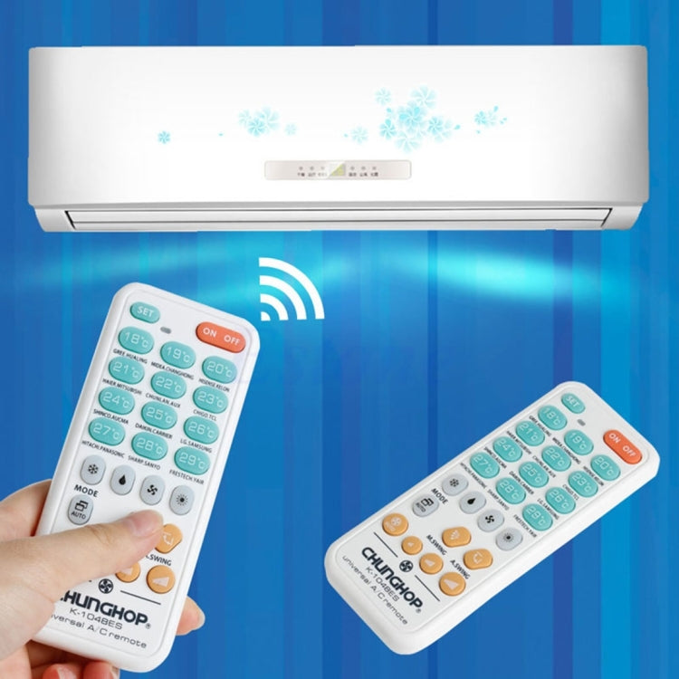 Mando a distancia universal para aire acondicionado CHUNGHOP K-1048ES, K-1048ES