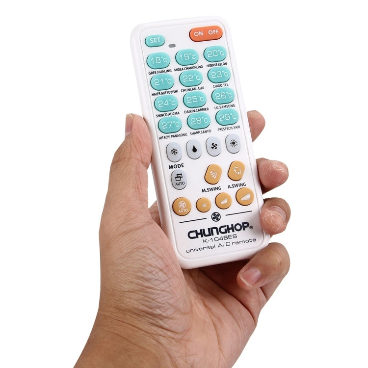 Mando a distancia universal para aire acondicionado CHUNGHOP K-1048ES, K-1048ES