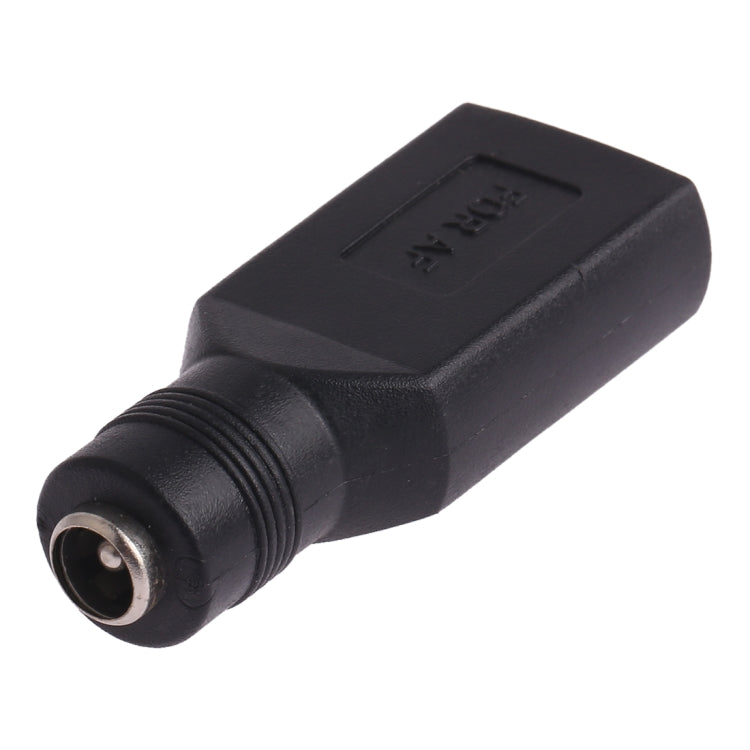 Conector adaptador de enchufe USB hembra a hembra de 5,5 x 2,1 mm, USB Female to 5.5 x 2.1mm