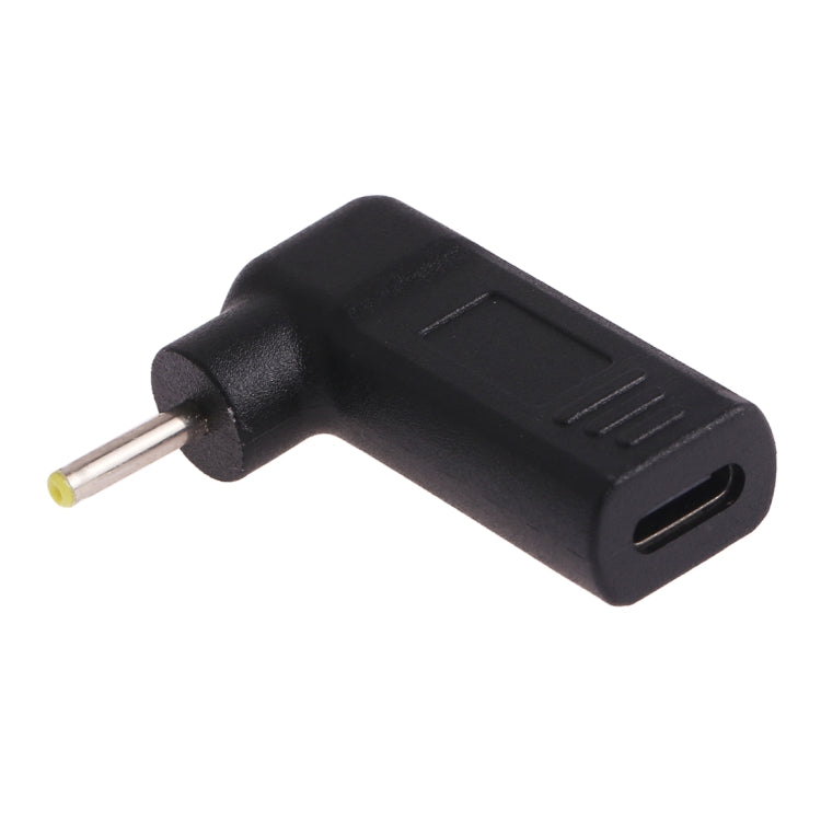 Conector adaptador de codo de enchufe hembra USB-C / tipo C macho de 2,5 x 0,7 mm, 2.5 x 0.7mm Elbow