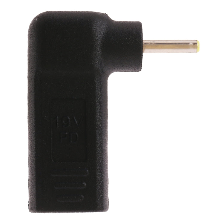 Conector adaptador de codo de enchufe hembra USB-C / tipo C macho de 2,5 x 0,7 mm, 2.5 x 0.7mm Elbow