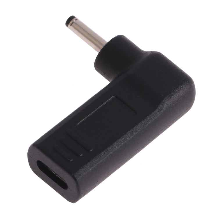 Conector adaptador de codo USB-C / Type-C hembra a macho de 3,0 x 1,1 mm, 3.0 x 1.1mm Elbow