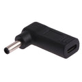 Conector adaptador de codo USB-C / Type-C hembra a macho de 4,5 x 3,0 mm, 4.5 x 3.0mm Elbow Black, 4.5 x 3.0mm Elbow Blue