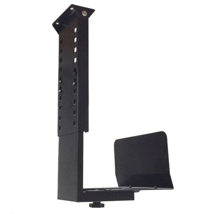 Soporte universal para caja de PC Soporte para CPU Soporte para host de computadora central ajustable para colgar, altura ajustable de 300 a 500 mm, ancho ajustable de 145 a 245 mm, 145-235mm Width Adjustable(Black), 145-235mm Width Adjustable(White)
