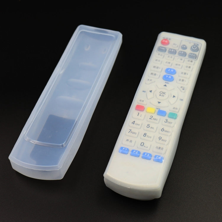 5 PCS Smart TV Box Control remoto Cubierta protectora de silicona a prueba de polvo a prueba de agua, Tamaño: 18,5 * 5 * 2,5 cm, 18.5*5*2.5cm