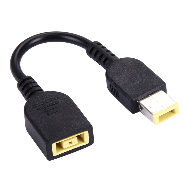 Cable adaptador de corriente de interfaces Big Square hembra a Big Square (primera generación) macho para computadora portátil Lenovo, longitud: 10 cm, X1 Carbon 2018 & Yoga 2018 & T560/T550