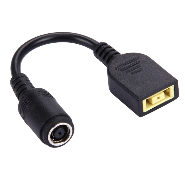 Cable adaptador de corriente con interfaces hembra Big Square (primera generación) a hembra de 7,9 x 5,5 mm para computadora portátil, longitud: 10 cm, X1 Carbon 2018 & Yoga 2018 & T480