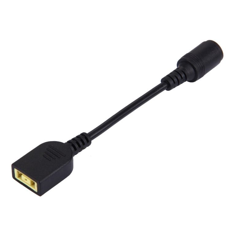 Cable adaptador de corriente con interfaces hembra Big Square (primera generación) a hembra de 7,9 x 5,5 mm para computadora portátil, longitud: 10 cm, X1 Carbon 2018 & Yoga 2018 & T480