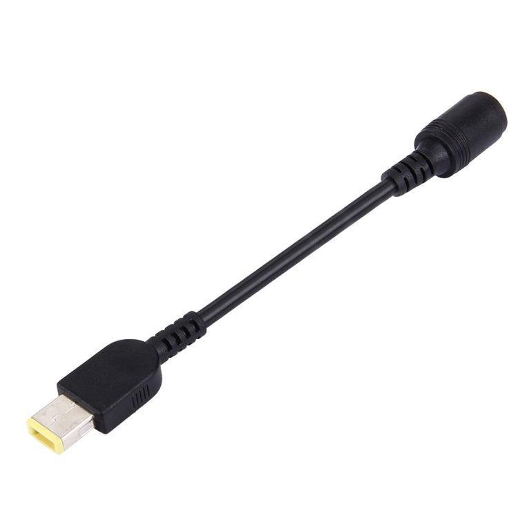 Cable adaptador de corriente con interfaces Big Square macho (primera generación) a hembra de 7,9 x 5,5 mm para computadora portátil, longitud: 10 cm, X1 Carbon 2018/2017 & Yoga 2018/2017