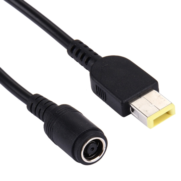 Cable adaptador de corriente con interfaces Big Square macho (primera generación) a hembra de 7,9 x 5,5 mm para computadora portátil, longitud: 10 cm, X1 Carbon 2018/2017 & Yoga 2018/2017