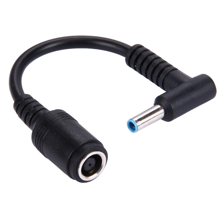 Cable adaptador de corriente con interfaces macho doblado de 4,5 x 3,0 mm a hembra de 7,4 x 5,0 mm para computadora portátil, longitud: 10 cm, 4.5 x 3.0mm Bent Male (Length: 10cm)