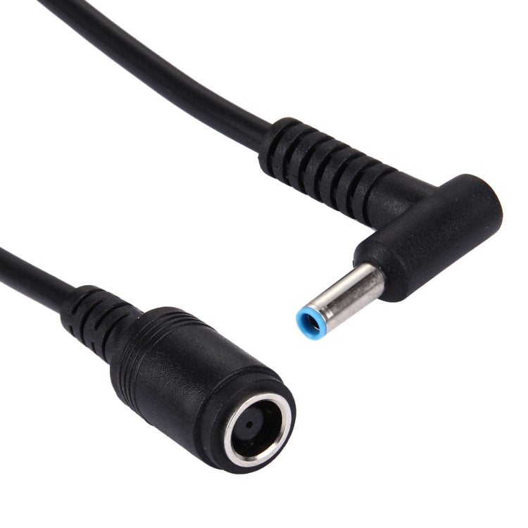 Cable adaptador de corriente con interfaces macho doblado de 4,5 x 3,0 mm a hembra de 7,4 x 5,0 mm para computadora portátil, longitud: 10 cm, 4.5 x 3.0mm Bent Male (Length: 10cm)