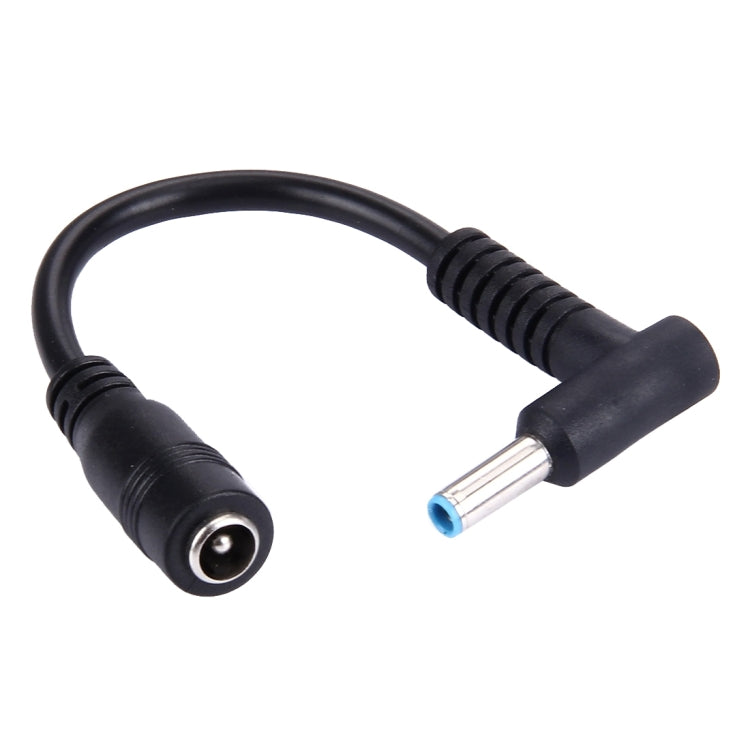 Cable adaptador de corriente con interfaces macho doblado de 4,5 x 3,0 mm a hembra de 5,5 x 2,1 mm para computadora portátil, longitud: 10 cm, 4.5 x 3.0mm Bent Male
