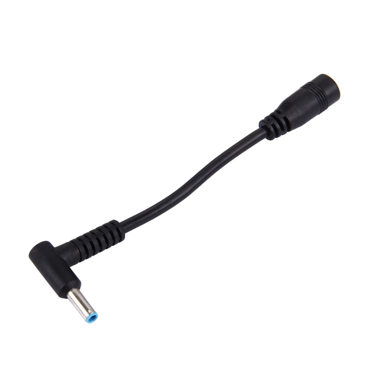 Cable adaptador de corriente con interfaces macho doblado de 4,5 x 3,0 mm a hembra de 5,5 x 2,1 mm para computadora portátil, longitud: 10 cm, 4.5 x 3.0mm Bent Male
