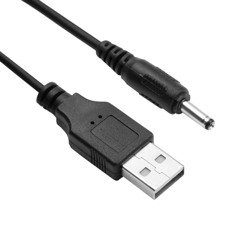 Cable en espiral de resorte de alimentación de 1,5 m USB a CC de 3,5 mm, AM to DC 3.5mm, Length: 1.5m